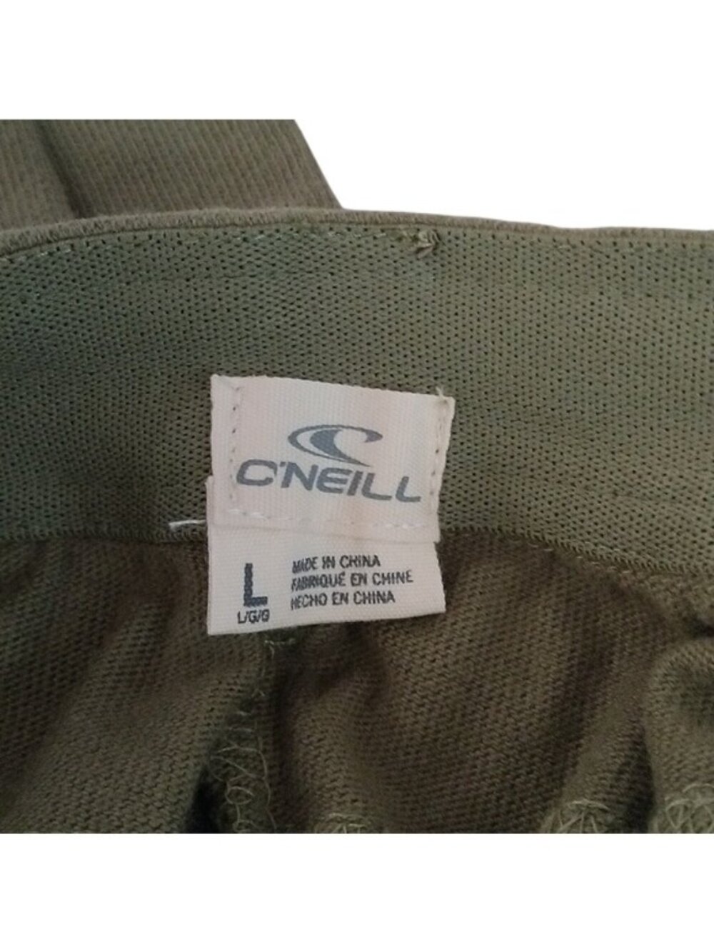 O'Neill Minerva Knit Pant with Enzyme Wash, Olivine, size Large - Picture 4 of 6